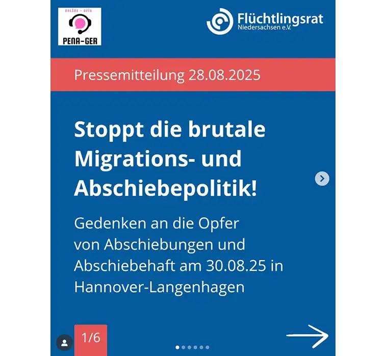 Pressemitteilung vom 28.08.2025 – Aufruf zur Demo